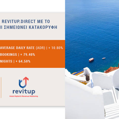 Revitup Direct Celebrates Two Year Partnership With Esperas Santorini Gr