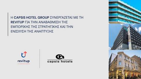 Revitup Partners With Capsis Hotels GR